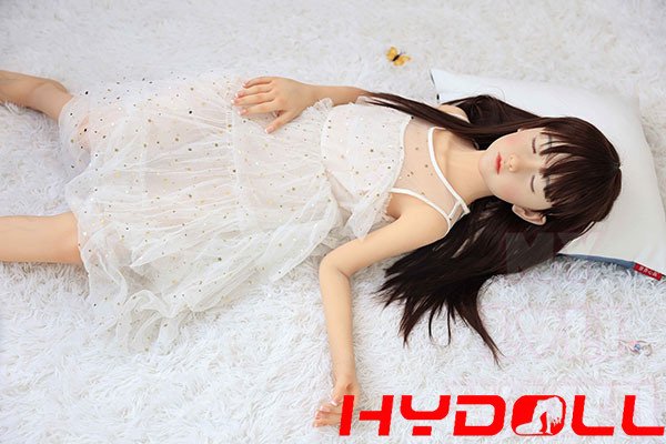 126CM AA-Cup Riko Love Doll Quiet Closed-eyed DollD41016 01