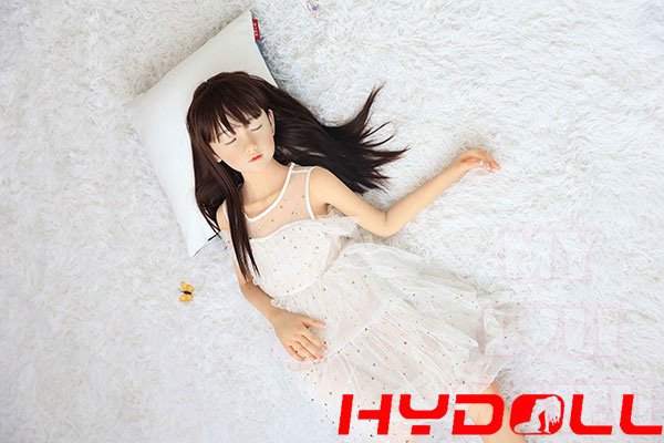 126CM AA-Cup Riko Love Doll Quiet Closed-eyed DollD41016 03